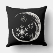 冬の紋章 クッション (裏面)