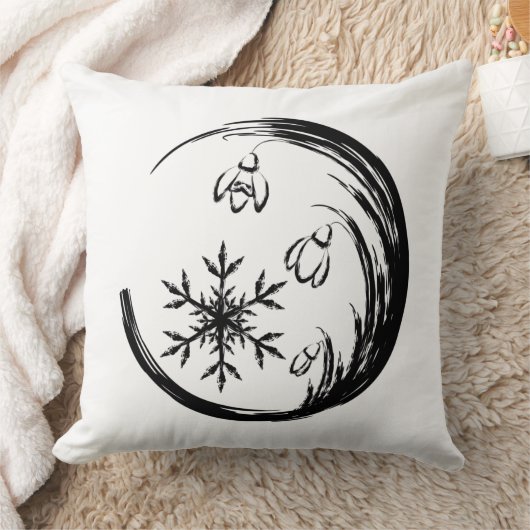 冬の紋章 クッション (ブランケット)