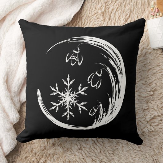 冬の紋章 クッション (ブランケット)