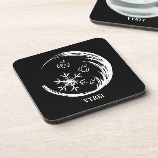 冬の紋章 コースター (左側)