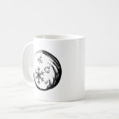 冬の紋章 コーヒーマグカップ (正面左)