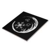 冬の紋章 タイル (側面)