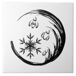 冬の紋章 タイル