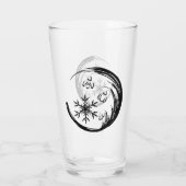 冬の紋章 タンブラーグラス (裏面)