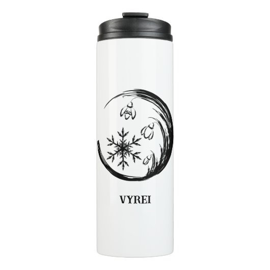 冬の紋章 タンブラー (正面)