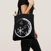 冬の紋章 トートバッグ (クローズアップ)