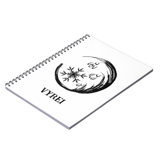 冬の紋章 ノートブック (左側)