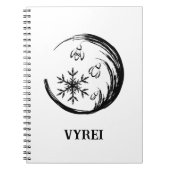 冬の紋章 ノートブック (正面)