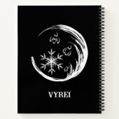 冬の紋章 ノートブック (裏面)