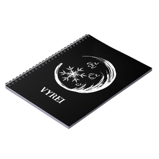 冬の紋章 ノートブック (左側)