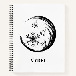 冬の紋章 ノートブック