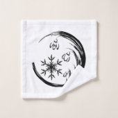 冬の紋章 バスタオルセット (ウォッシュタオル)