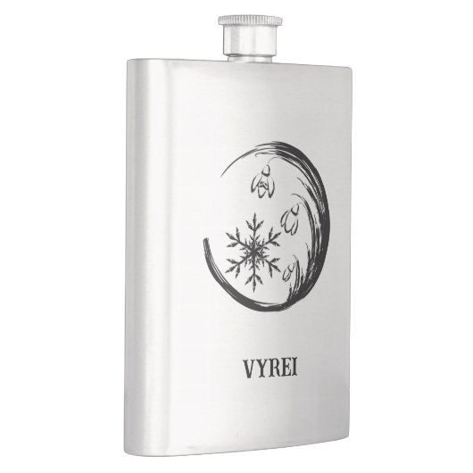 冬の紋章 フラスク (右)