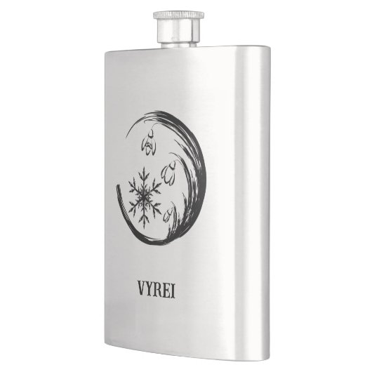 冬の紋章 フラスク (左)