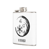 冬の紋章 フラスク (左)