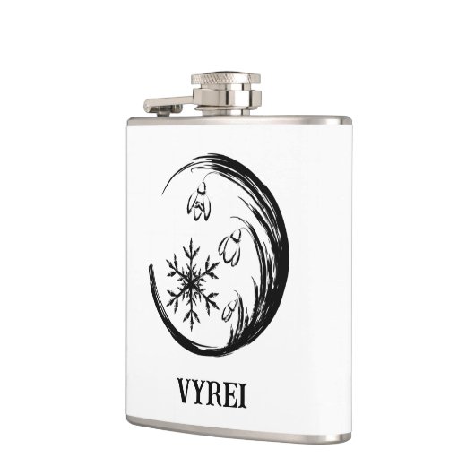 冬の紋章 フラスク (左)