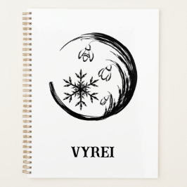 冬の紋章 プランナー手帳