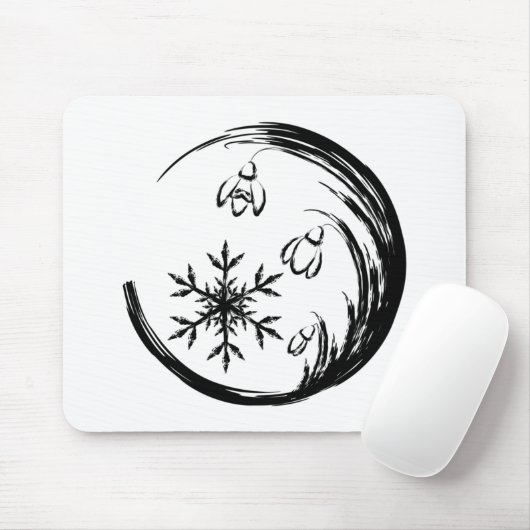 冬の紋章 マウスパッド (マウス)