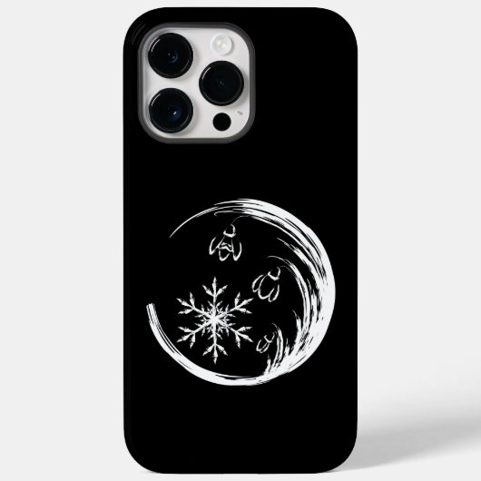 冬の紋章 Case-Mate iPhoneケース (裏面)