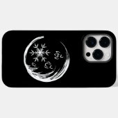 冬の紋章 Case-Mate iPhoneケース (裏面 (横))