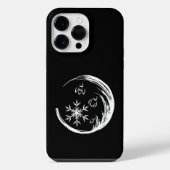 冬の紋章 iPhoneケース (裏面)