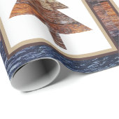 冬の納屋、メリークリスマス ラッピングペーパー (ロールコーナー)