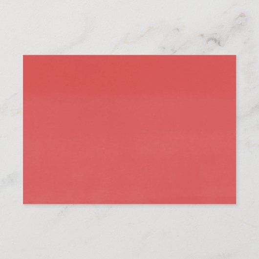 冬の素朴クリスマスの紅葉のブックリクエスト エンクロージャーカード (裏面)