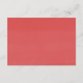 冬の素朴クリスマスの葉はシャワーを表示 エンクロージャーカード (裏面)