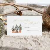 冬の素朴クリスマスはキャンディーの数を推測 エンクロージャーカード