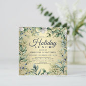 冬の素朴フローラクリスマスホリデーランチ 招待状 (スタンド正面)