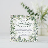 冬の素朴フローラクリスマスホリデーランチ 招待状 (スタンド正面)