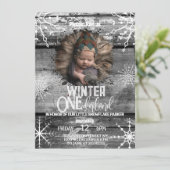 冬の素朴ワンダーランドシルバー 招待状 (スタンド正面)