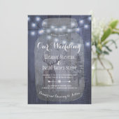 冬の素朴ワンダーランドメイソンジャイルライツ結婚ズ 招待状 (スタンド正面)