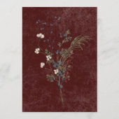 冬の素朴果実とパインブルゴーニュ結婚ーズ メニュー (裏面)