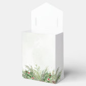 冬の素朴緑の果実パインコーン結婚ズ フェイバーボックス (オープン)