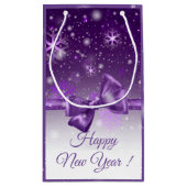 冬の紫 スモールペーパーバッグ (裏面)