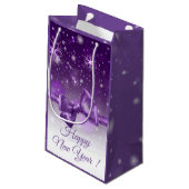 冬の紫 スモールペーパーバッグ (裏面アングル)