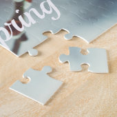 冬の終わりにカチキンを持つプッシー柳の枝 ジグソーパズル (側面)