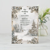 冬の結婚夢想 招待状 (スタンド正面)