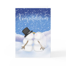 冬の結婚式おめでとう