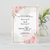 冬の結婚式の山メリーのカードの招待 招待状 (スタンド正面)