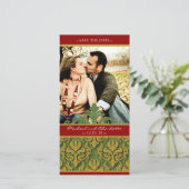 冬の結婚式の日付結婚を保存 セーブザデート (スタンド正面)