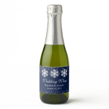 冬の結婚式の雪とグリッターの恩恵