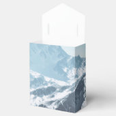 冬の結婚式の雪の山の写真 フェイバーボックス (オープン)