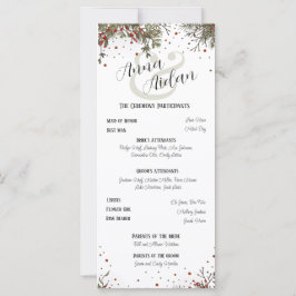 冬の結婚式エレガントのモダン鼓動