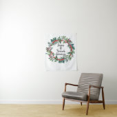 冬の結婚式披露宴背景フォトブースプロップ タペストリー (インサイチュ)