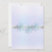 冬の結婚式招待状 招待状 (正面)