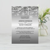 冬の結婚式招待状 招待状 (スタンド正面)