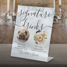 冬の結婚式 スクリプト ペット 犬 サイン ドリンク