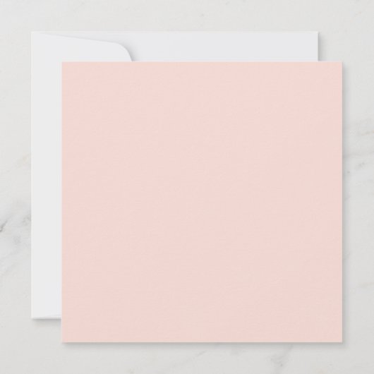 冬の結婚式 招待状 (裏面)